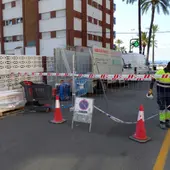 Benidorm inicia la obra de construcción de una nueva zona de sombras en la calle Periodista Emilio Romero Benidorm inicia la obra de construcción de una nueva zona de sombras en la calle Periodista Emilio Romero