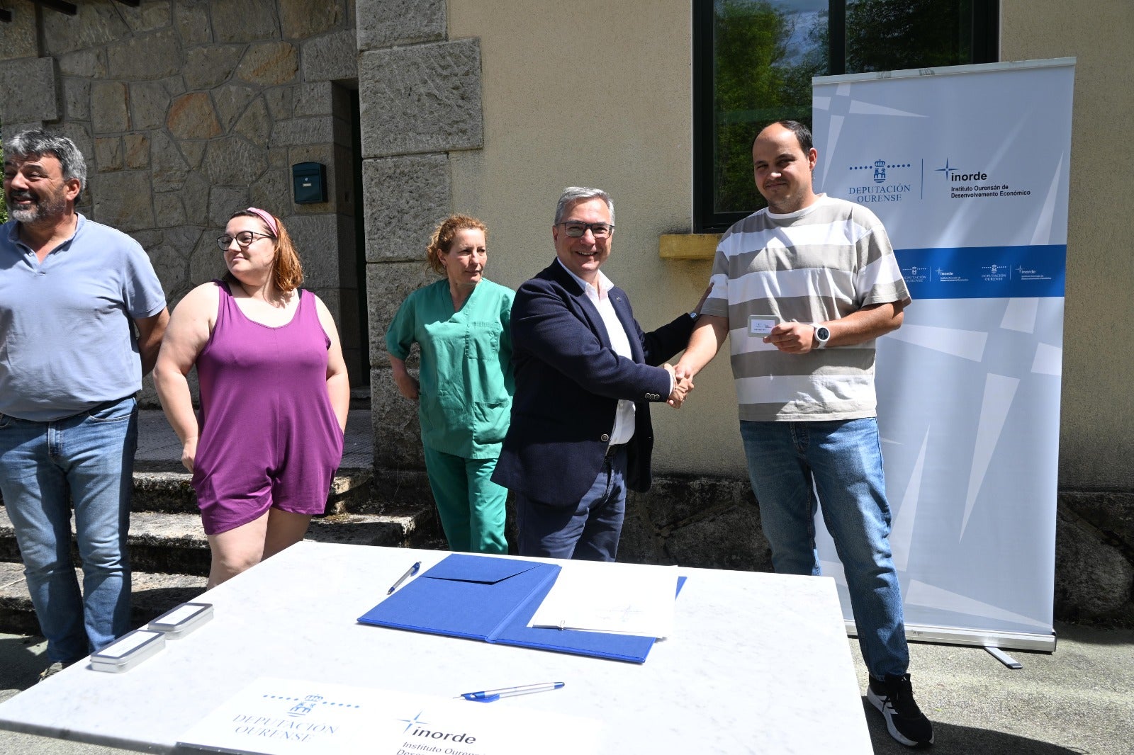 Entrega tres novas vivendas de alugueiro na antiga estación de ferrocarril de Vilavella Entrega tres novas vivendas de alugueiro na antiga estación de ferrocarril de Vilavella