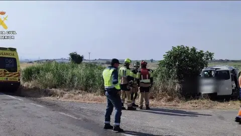 Dos muertos y tres heridos graves en un accidente en el cruce de Ilche Dos muertos y tres heridos graves en un accidente en el cruce de Ilche