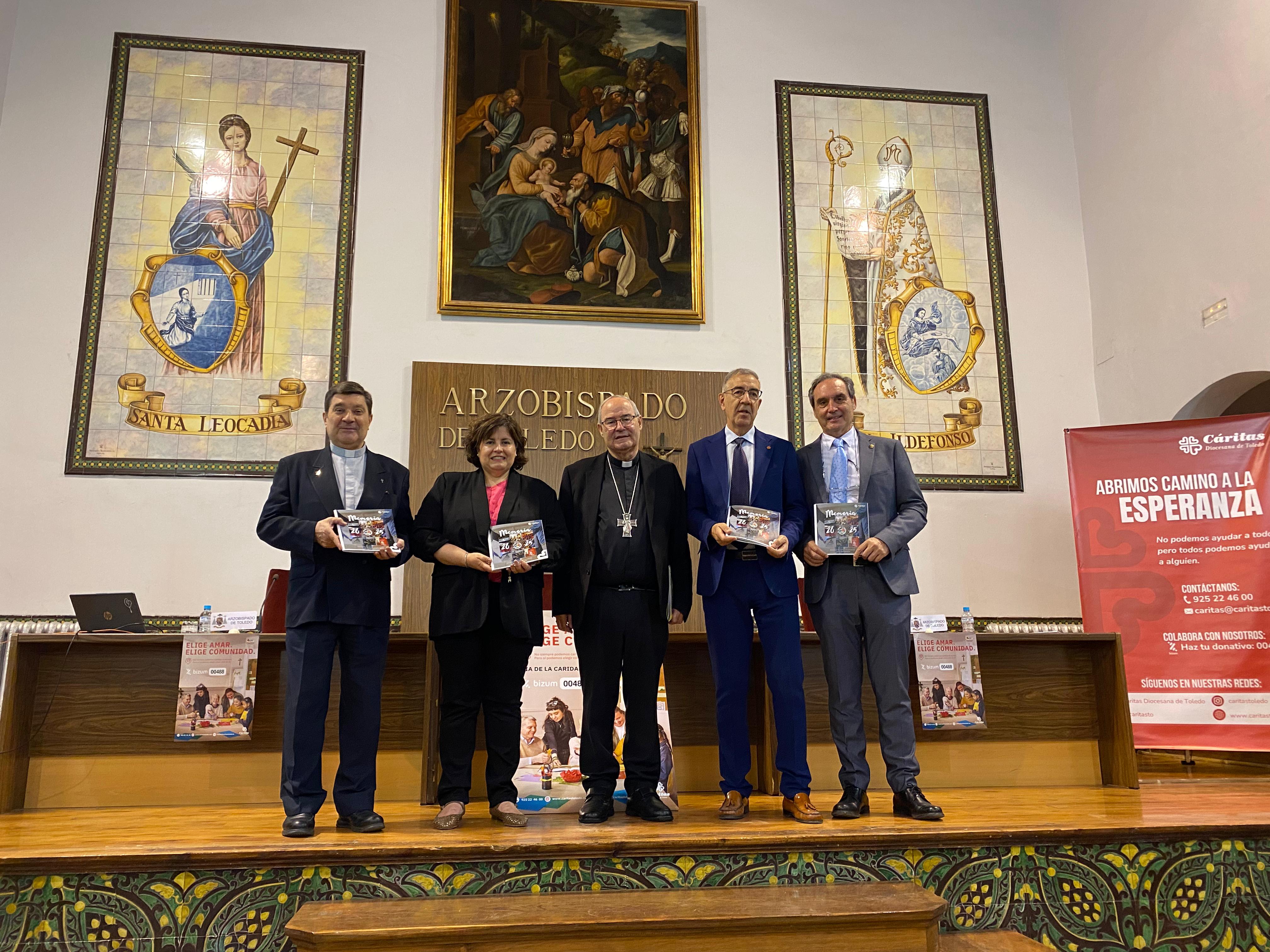 Presentación de la memoria 2025 de Cáritas. Presentación de la memoria 2025 de Cáritas.