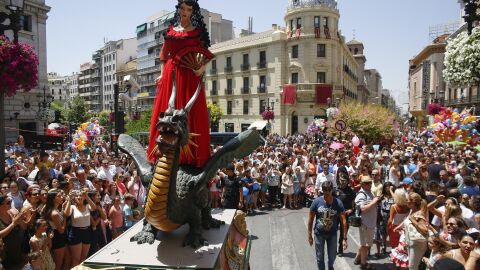 DESFILE DE LA TARASCA. CORPUS 2017. GRANADA