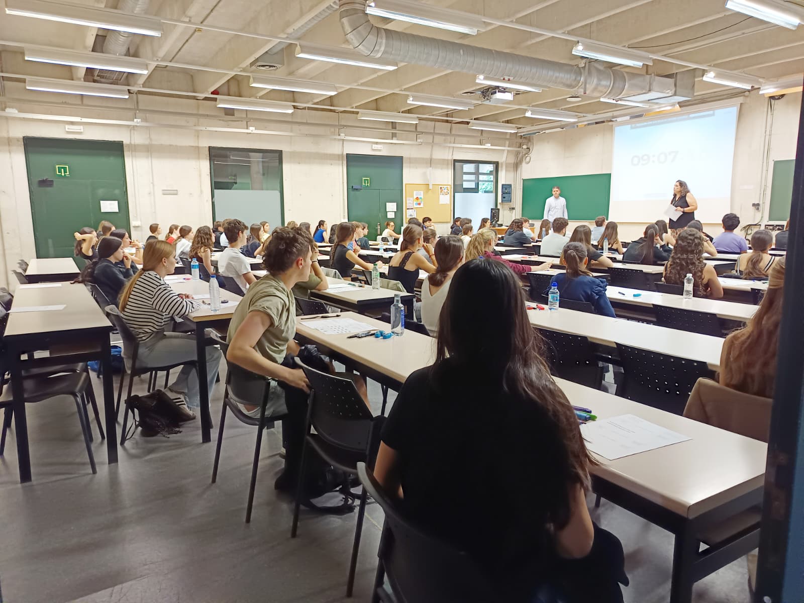 Más de 4.100 estudiantes realizan las pruebas de acceso a la Universidad en Navarra Más de 4.100 estudiantes realizan las pruebas de acceso a la Universidad en Navarra