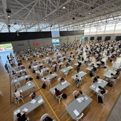 363 estudiantes se examinan de la PAU 2026 en el Pabellón Muixara de La Nucía 363 estudiantes se examinan de la PAU 2026 en el Pabellón Muixara de La Nucía