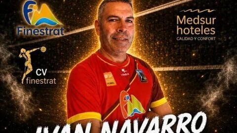 Ivan Navarro entrenador Voleibol Finestrat