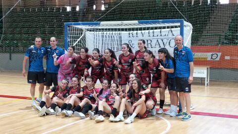 El Segosala encamina la primera eliminatoria de ascenso a primera divisi&oacute;n femenina del f&uacute;tbol sala femenino al ganar al Intersala Zaragoza 5-1