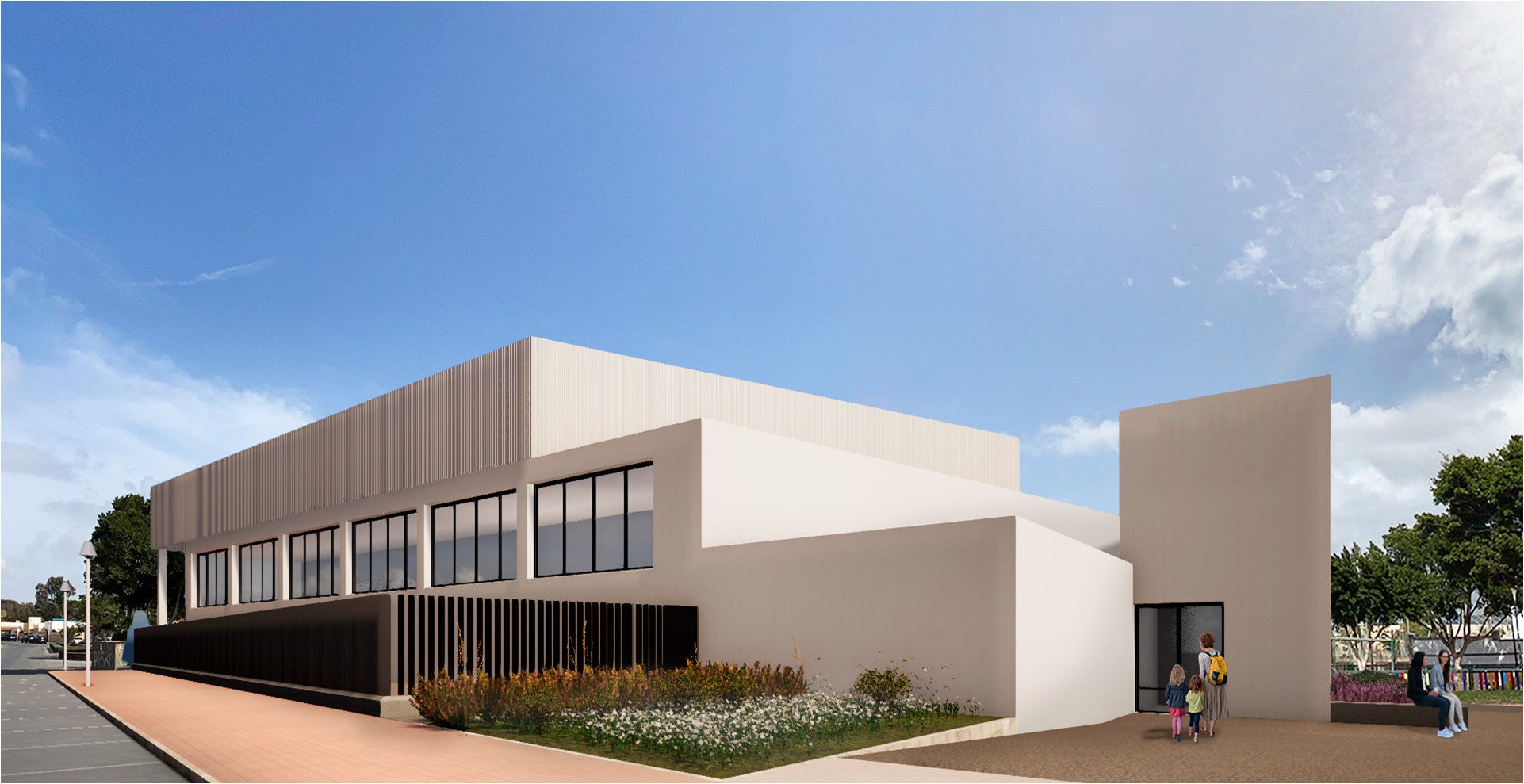Echa a andar el Complejo Deportivo de Costacabana, con la primera piedra de un nuevo pulmón deportivo y social Echa a andar el Complejo Deportivo de Costacabana, con la primera piedra de un nuevo pulmón deportivo y social