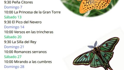 El CENEAM centra en los puntos m&aacute;s altos de la Sierra de Guadarrama las actividades de este mes de junio 