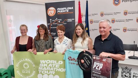 Presentada la XVII edici&oacute;n de la marat&oacute;n Pamplona - Puente La Reina en patines