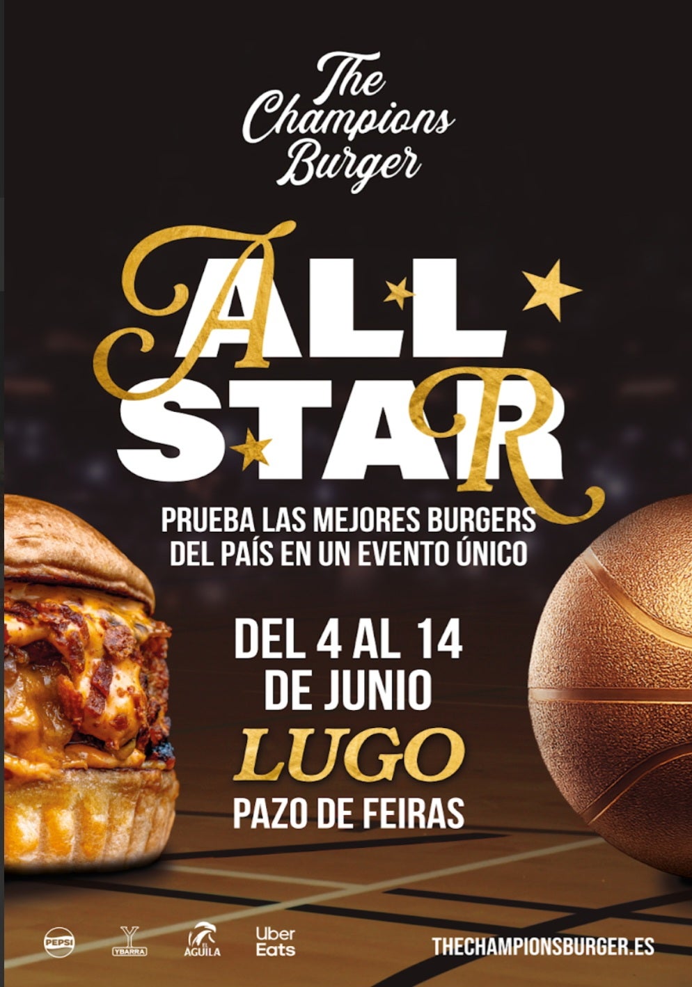 Llega a Lugo The Champions Burger con las hamburguesas más premiadas del país Llega a Lugo The Champions Burger con las hamburguesas más premiadas del país