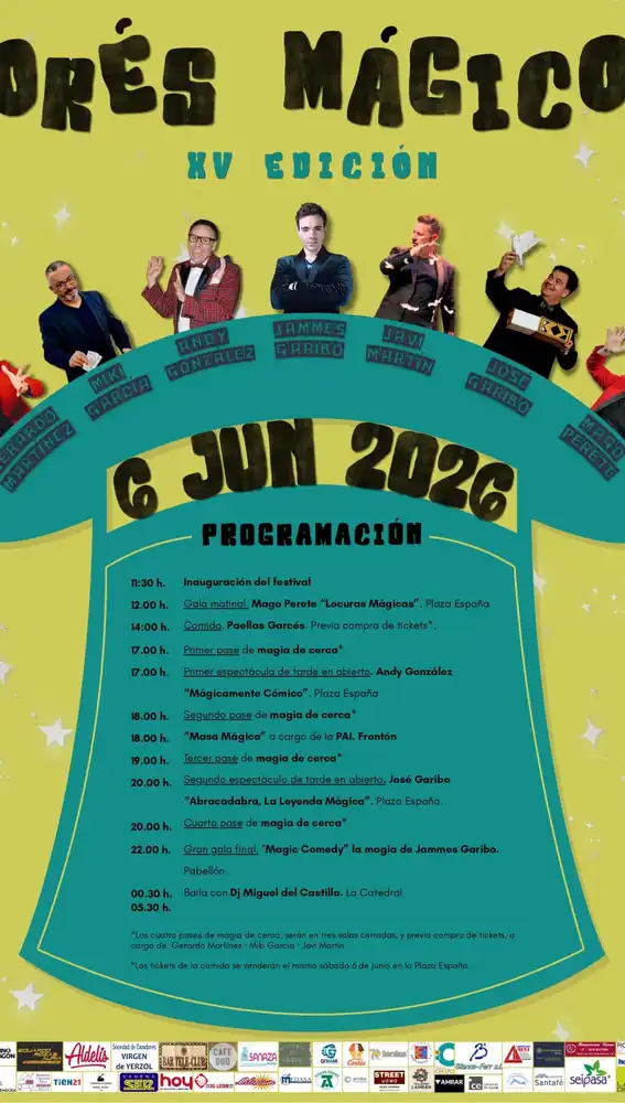Cartel XV Orés Mágico Cartel XV Orés Mágico