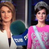 Letizia Ortiz va sortir del plató del Telediario per convertir-se en futura reina