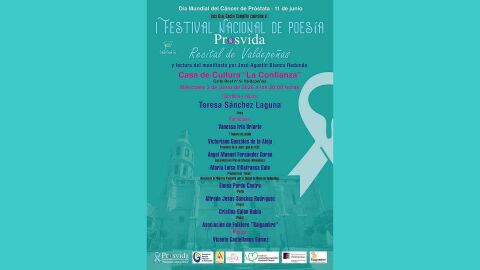 I Festival Nacional de Poes&iacute;a Prosvida en Valdepe&ntilde;as
