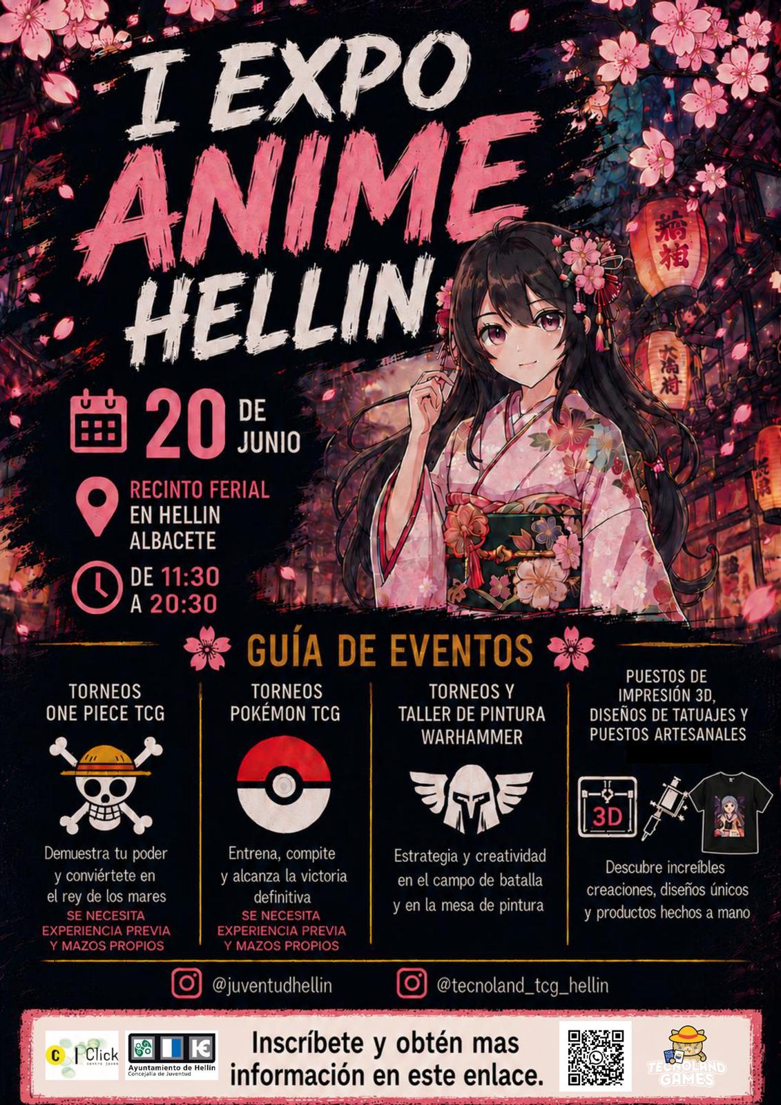 HellÍn celebra una Expo Anime el 20 de junio HellÍn celebra una Expo Anime el 20 de junio