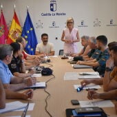Reunión con la delegada del gobierno