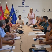 Reunión con la delegada del gobierno Reunión con la delegada del gobierno
