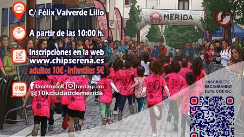 Cartel 10k Ciudad de M&eacute;rida