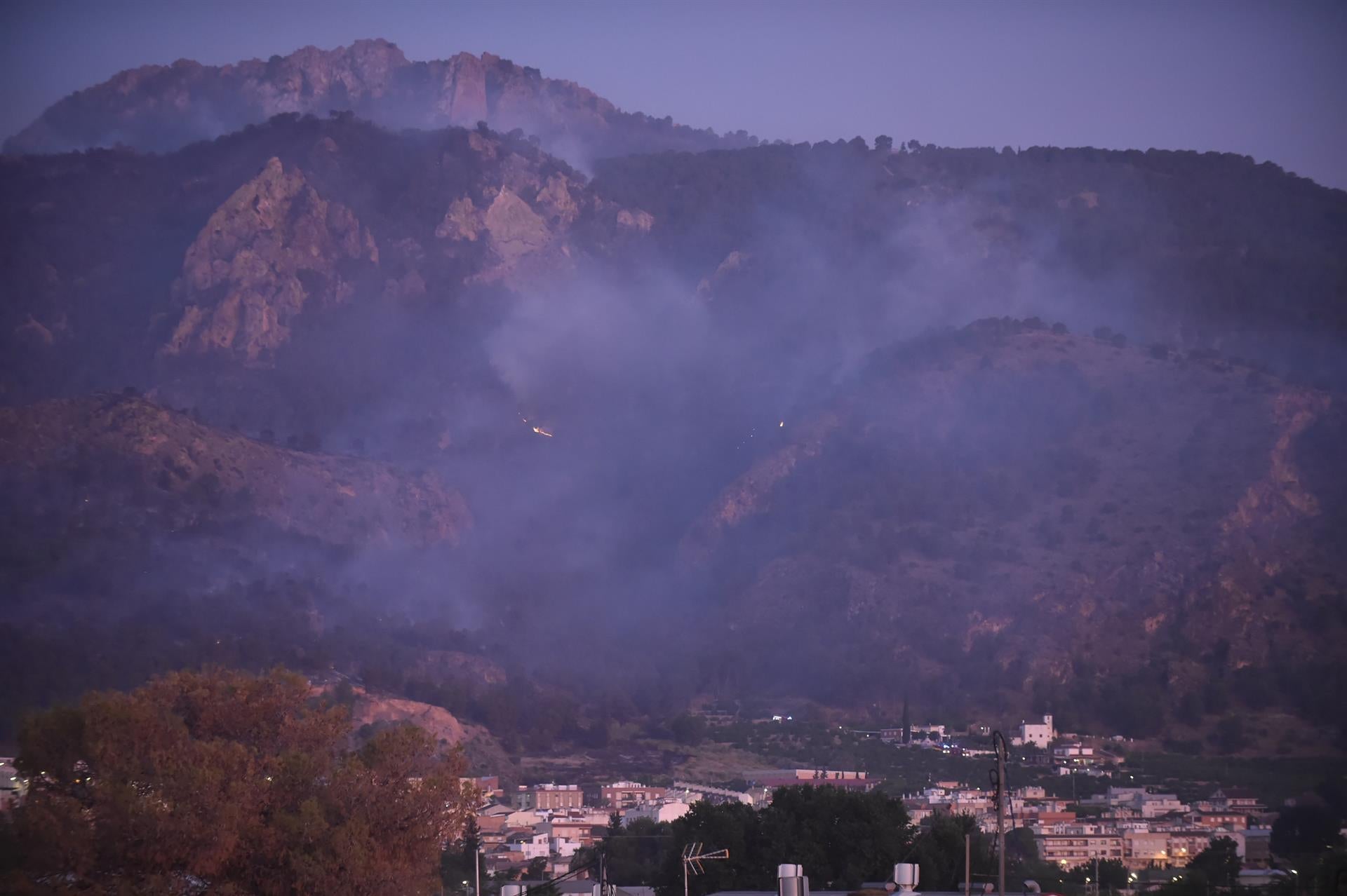 El incendio de Los Garres El incendio de Los Garres