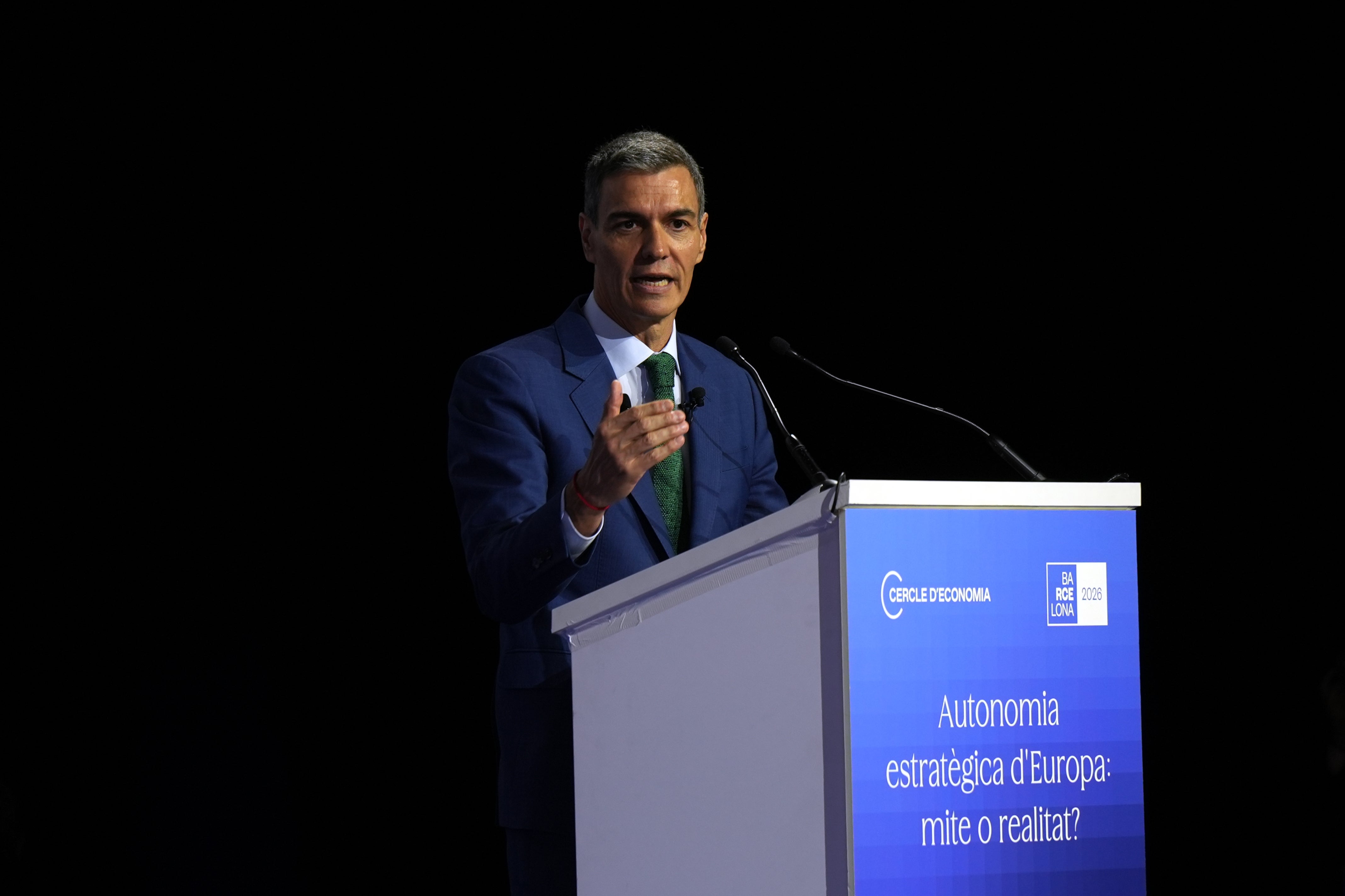 Pedro Sánchez reivindica l’entesa amb l’independentisme i anuncia pressupostos per al 2027 davant l’empresariat català Pedro Sánchez reivindica l’entesa amb l’independentisme i anuncia pressupostos per al 2027 davant l’empresariat català