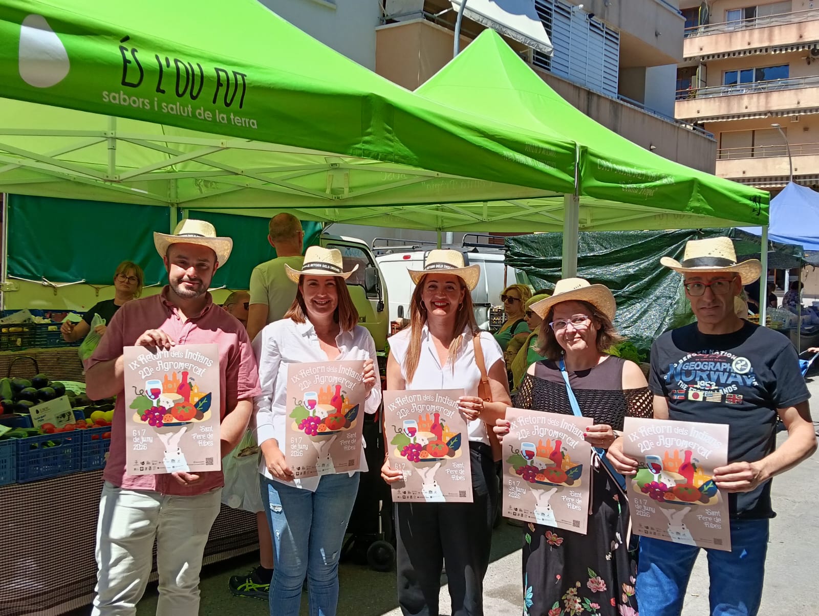 Història, vi i producte local protagonitzen els Retorns dels Indians i el 20è Agromercat Història, vi i producte local protagonitzen els Retorns dels Indians i el 20è Agromercat