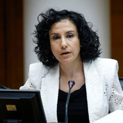 La consellera de Servicios Sociales, Familia e Infancia, Elena Albalat.