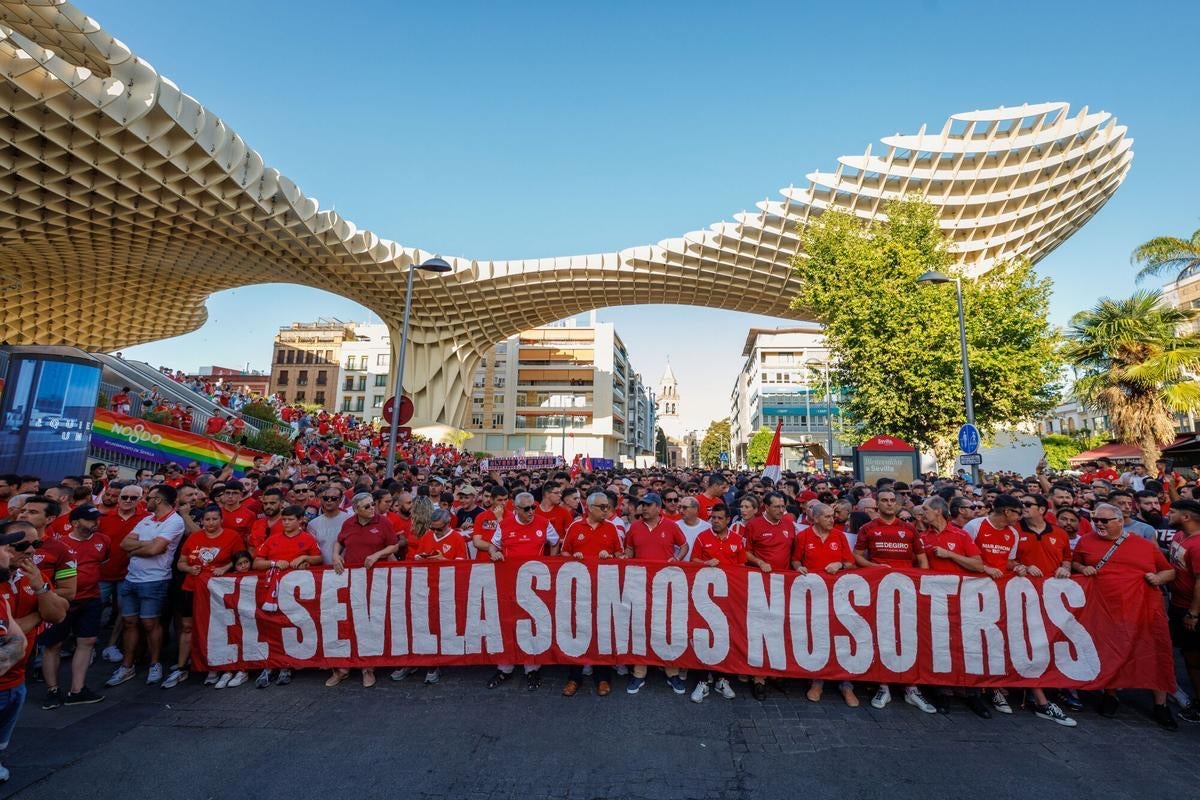 González, sobre la ampliación de capital: "Cada sevillista pondrá lo que pueda y salvarán al Sevilla" González, sobre la ampliación de capital: "Cada sevillista pondrá lo que pueda y salvarán al Sevilla"