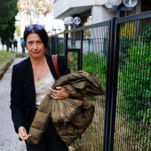 magen de archivo (17/11/2025) de Leire Díez, exmilitante del PSOE, a las puertas de los Juzgados de Plaza de Castilla.