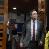 El exfiscal general del Estado Álvaro García Ortiz durante una jornada sobre la sentencia del Supremo a García Ortiz en la Facultad de Derecho de la Universitat de Barcelona