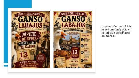 Labajos a&uacute;na este 13 de junio literatura y ocio en la I edici&oacute;n de la Fiesta del Ganso