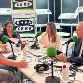 Blanca Sorigué, directora general del Consorci de la Zona Franca de Barcelona i Pere Navarro, president del SIL Barcelona durant l'entrevista al programa La Ciutat Blanca Sorigué, directora general del Consorci de la Zona Franca de Barcelona i Pere Navarro, president del SIL Barcelona durant l'entrevista al programa La Ciutat