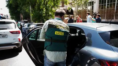 Foto de archivo de un agente de la Uco Foto de archivo de un agente de la Uco
