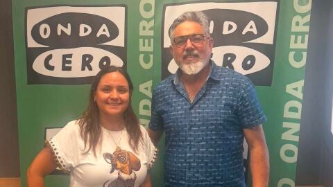 Antoni Benn&agrave;ssar, responsable de RSC de Emaya, en una entrevista con Maria Cort&egrave;s. 