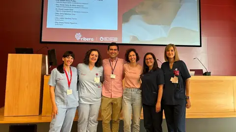 Equipo de trasplantes del Hospital Universitario del Vinalopó de Elche. Equipo de trasplantes del Hospital Universitario del Vinalopó de Elche.