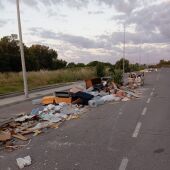 Burriana inicia un expediente sancionador por un vertido ilegal de residuos en la vía pública