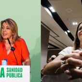 Susana Díaz y Leire Díez