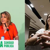 Susana Díaz y Leire Díez Susana Díaz y Leire Díez