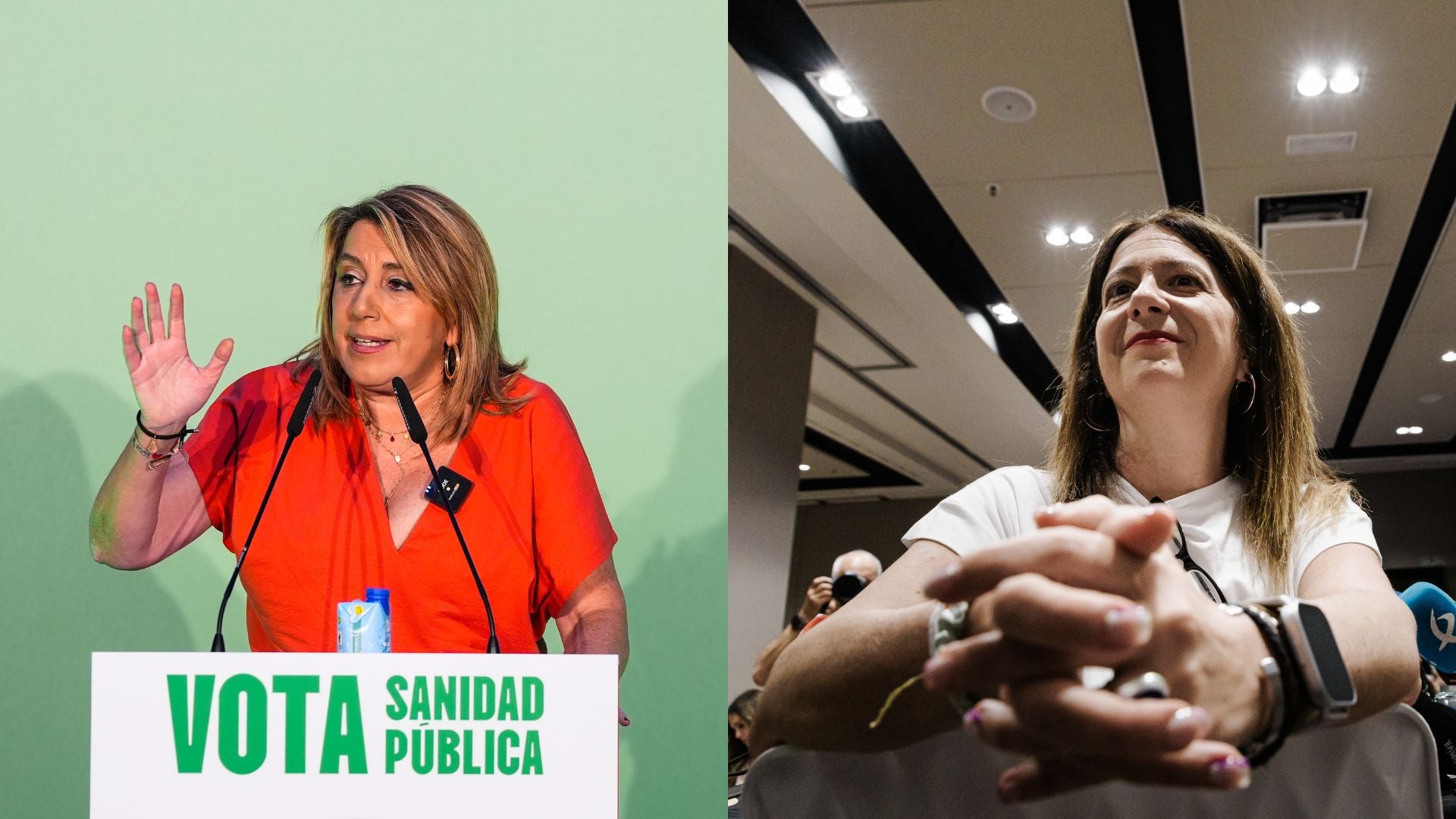 Susana Díaz, tras enterarse que Leire Díez la investigó: "No le habrá sentado bien ver que estaba limpia como los chorros de loro" episode artwork