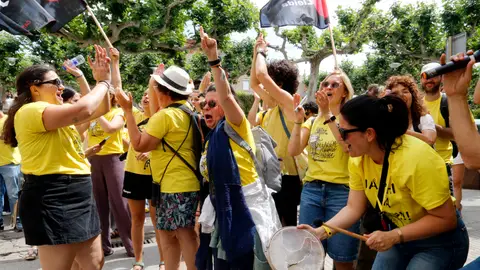 Docents celebren el 'no' al preacord Docents celebren el 'no' al preacord