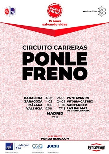 Este sábado 6 de Junio se celebra la carrera nocturna "PONLE FRENO" a las 21horas Este sábado 6 de Junio se celebra la carrera nocturna "PONLE FRENO" a las 21horas