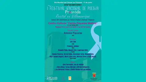 I Festival Nacional de Poesía Prosvida, recital en Villamanrique I Festival Nacional de Poesía Prosvida, recital en Villamanrique
