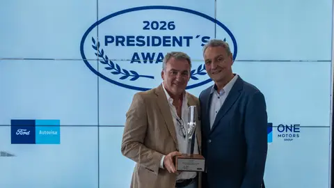 Ford Autovisa revalida su excelencia con la entrega del prestigioso President’s Award Ford Autovisa revalida su excelencia con la entrega del prestigioso President’s Award
