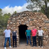 Finestrat recupera la Caseta del Tio Frare, una construcción centenaria de piedra seca ubicada en la Foia de Cac