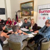 Rolda de prensa de SUMAR apoioando a oposición á planta de Biogás en Soandres-A Laracha