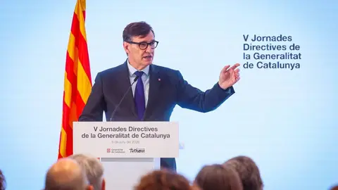 Salvador Illa en les V Jornades Directives de la Generalitat Salvador Illa en les V Jornades Directives de la Generalitat