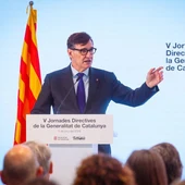 Salvador Illa en les V Jornades Directives de la Generalitat Salvador Illa en les V Jornades Directives de la Generalitat