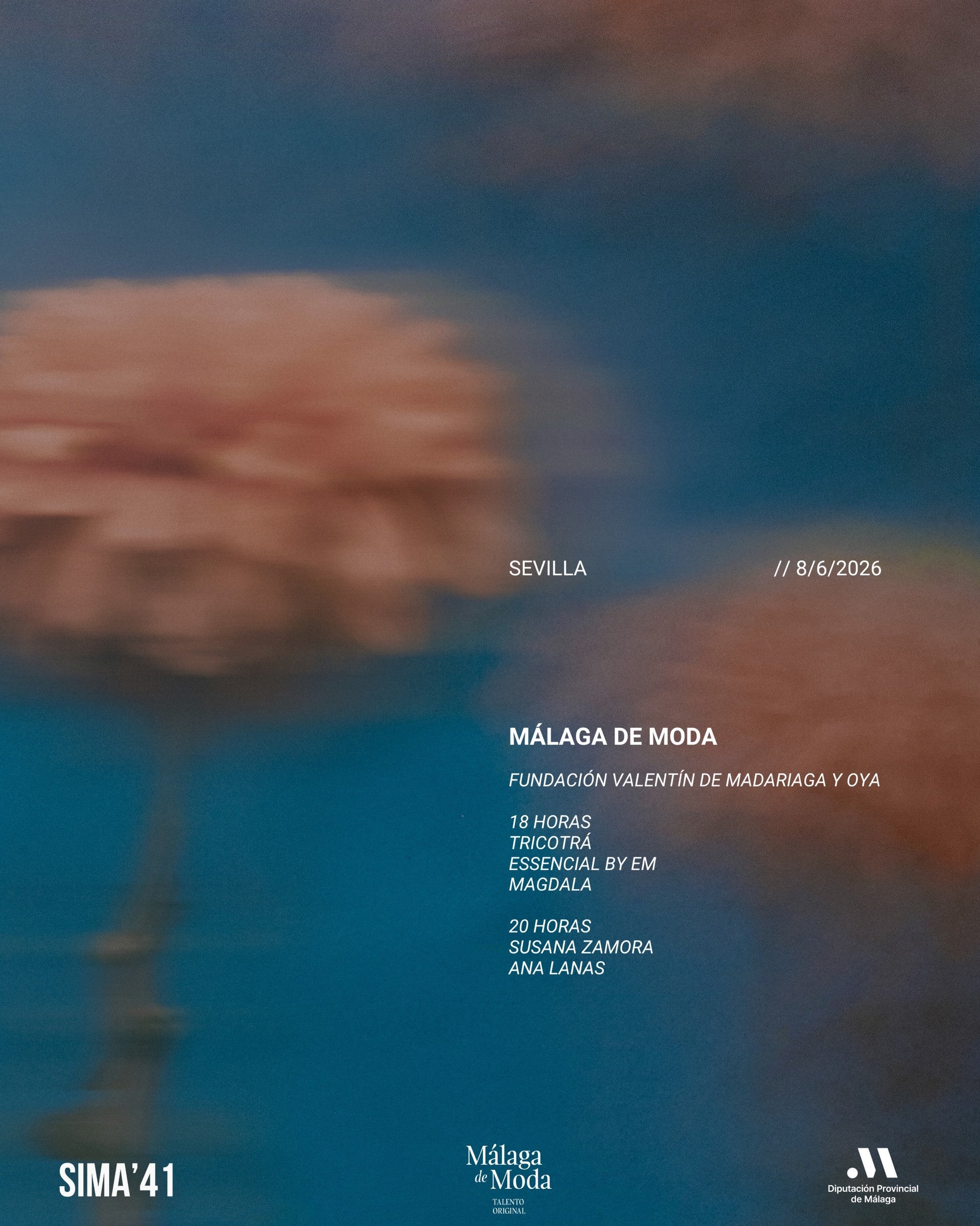 La moda de Málaga desembarca en Sevilla con cinco firmas el lunes 8 de Junio La moda de Málaga desembarca en Sevilla con cinco firmas el lunes 8 de Junio