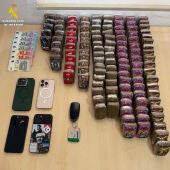Prisión para tres personas detenidas con 120 paquetes de hachís en la AP-7 de Benicarló
