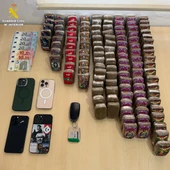 Prisión para tres personas detenidas con 120 paquetes de hachís en la AP-7 de Benicarló Prisión para tres personas detenidas con 120 paquetes de hachís en la AP-7 de Benicarló
