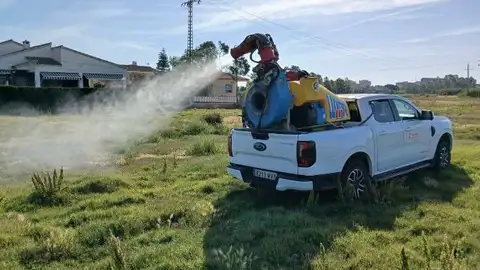 Castellón refuerza la limpieza de acequias, caminos y la fumigación contra mosquitos en varios puntos del término municipal Castellón refuerza la limpieza de acequias, caminos y la fumigación contra mosquitos en varios puntos del término municipal