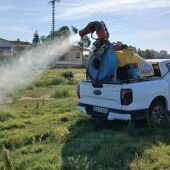 Castellón refuerza la limpieza de acequias, caminos y la fumigación contra mosquitos en varios puntos del término municipal