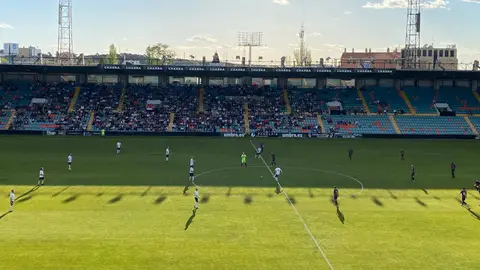 Escena de un encuentro anterior en el estadio Helmántico Escena de un encuentro anterior en el estadio Helmántico